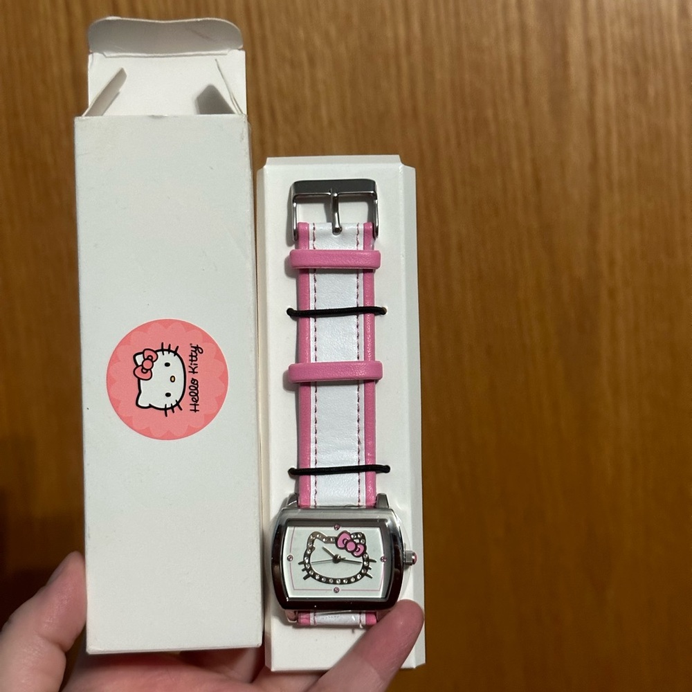 Sanrio Hello Kitty Watch w/ gemstones